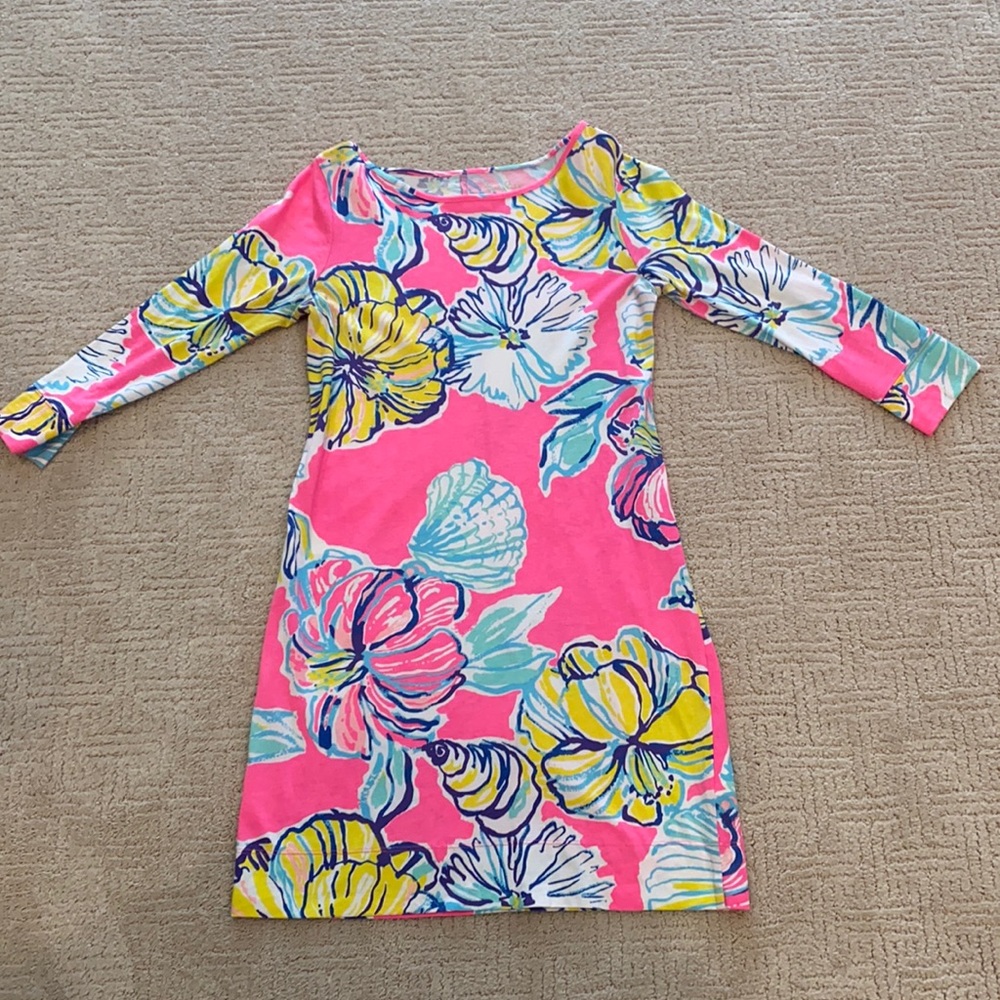 Lilly Pulitzer Marlowe Dress in Swept by the Tides - Size Small